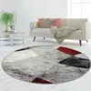 Teppich Rauten Design in rot grau Größe - 60 x 110 cm Produktbild-Vorschau 2