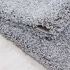 Hochflor Teppich LIFE Hellgrau 80 x 250 cm Produktbild-Vorschau 3