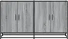 vidaXL Příborník Grey Sonoma 134x35x76 cm Materiál na bázi Náhled obrázku produktu 4