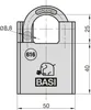 BASI - Vorhangschloss - VHS 616 - 50 mm - Produktbild-Vorschau 3
