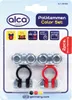 alca® Jeu de 2 cosses de batterie rouge/noir 6/12 Volt Voir les images du produit 1