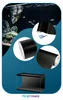 Aquarium Dekoration Hintergrundfolie Schwarz, Produktbild-Vorschau 11