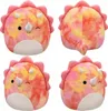 Jazwares Squishmallows figura di peluche Triceratopo rosa Anteprima dell’immagine prodotto 6