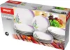 18-teiliges Porzellan Tellerset Lavendel Ø 27 cm Produktbild-Vorschau 2