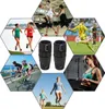 Set mit 2 ankle/ankle weight, 1Kg-3Kg, verstellbar, schwarz Náhled obrázku produktu 3