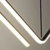 A close-up view of a modern LED pendant light fixture. Produktbild-Vorschau