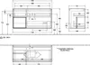 Villeroy & Boch G292PDPC Waschbeckenunterschrank Finion G29 Produktbild-Vorschau 2