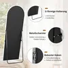 Ganzkörperspiegel Bogen 171 x 76 cm Aluminiumrahmen mit Produktbild-Vorschau 5