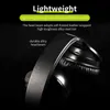 Close-up of a black headphone headband with marketing text. Produktbild-Vorschau