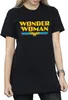 DC Comics - T-Shirt für Damen BI19217 (3XL) (Schwarz) Produktbild-Vorschau 3