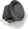 12V 20A DC LED reflektor auto loď okrúhly kolískový spínač Náhľad obrázku produktu 3