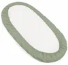 Jukki prostěradlo s gumou 80x40 cm do kočárku – Olive Náhled obrázku produktu 2