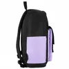 Lila-schwarzer Jugendrucksack, Schulrucksack für Mädchen Produktbild-Vorschau 4