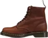 A side view of a brown leather boot. Produktbild-Vorschau