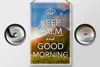 Blechschild Spruch 20x30cm Keep Calm and good Morning Produktbild-Vorschau 3