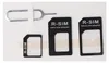 A set of SIM card adapters and a SIM ejector tool. Podgląd zdjęcia produktu