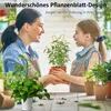 Zimmerpflanzen-Rankhilfe Gold,Metallstütze für Monstera, Produktbild-Vorschau 5