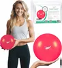 Červená Gymnastická lopta 20 cm s pumpičkou, Pilates lopta Náhľad obrázku produktu 1