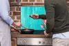 Glas-Herdplattenschutz 80x52 Tulpen Produktbild-Vorschau 5