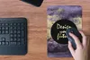 MuchoWow® Mauspad Mousepad Zitat - Zukunft - Schwarz - Gold Produktbild-Vorschau 4