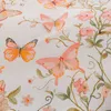 Mikrofaser-Bettwäsche ORANGE BUTTERFLY weiß Produktbild-Vorschau 4