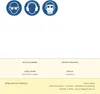Safety icons and product information. Produktbild-Vorschau