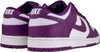 A close-up rear view of two Nike Dunk Low sneakers. Náhled obrázku produktu