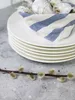 Assiette plate Wilmax en porcelaine, 25,5 cm, blanche Voir les images du produit 20