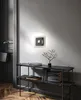 LED nástenné svietidlo - 18 x 18 cm - čierna - biela - kov Náhľad obrázku produktu 3