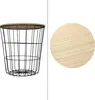 Masa Home&Styling Collection, metal/lemn, 39x41 cm, Podgląd zdjęcia produktu 4