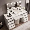 Kosmetiktisch BELLA DOPPIO mit Spiegel und LED-Beleuchtung Produktbild-Vorschau 2