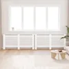 vidaXL Heizkörperverkleidungen 2 Stk. Weiß 172×19×81,5 cm Produktbild-Vorschau 15