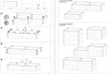 Instructional diagrams for assembling a raised garden bed. Produktbild-Vorschau