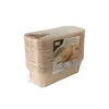 PAPSTAR Backform "pure" eckig 523 ml braun 25 Stück Produktbild-Vorschau 2