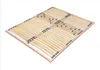 A wooden bed frame slatted base on a white background. Produktbild-Vorschau