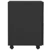 vidaXL Aktenschrank mit Rollen Anthrazit 39x45x60 cm Stahl Produktbild-Vorschau 2