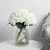 Kisflower 6Pcs Seiden Hortensie Künstliche Blumen Produktbild-Vorschau 2