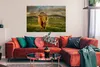 MuchoWow® Poster Schottischer Highlander - Gras - Berg Produktbild-Vorschau 2