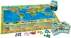 A board game with a world map and cards is laid out on a white surface. Náhľad obrázku produktu