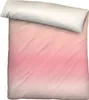 Biberna Seersucker Bettwäsche Farbverlauf koralle 135x200 Produktbild-Vorschau 5