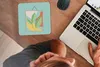 MuchoWow® Mauspad Mousepad Blätter - Pflanze - Rahmen - Produktbild-Vorschau 3