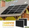200W Solarpanel Kit 2x100W Solar Set 12V Monokristallin Produktbild-Vorschau 2