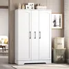 Mobiletto alto per cucina Merax, con ripiano per spezie, Anteprima dell’immagine prodotto 2