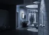 A modern, luxurious bathroom with a shower system, bathtub, and sink. Náhľad obrázku produktu