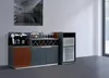 Catering Schrank Büro Küche Mini Regal Schränke Vitrine Produktbild-Vorschau 1