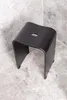 SAT Badhocker Duschhocker aus Kunststoff, schwarz matt Produktbild-Vorschau 4