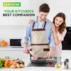 Set completo da cucina NutriChef nero marmo – 22 pezzi con Anteprima dell’immagine prodotto 2