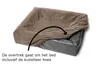 Bia Bett Vlies Hoes Hondenmand Taupe Produktbild-Vorschau 1