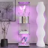 Sklenené vitríny INONEFT s LED osvetlením, jednodverová Náhľad obrázku produktu 5