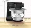 Bosch Serie 2 MUMS2EB01, 3,8 l, Schwarz, Edelstahl, Tasten, Produktbild-Vorschau 10